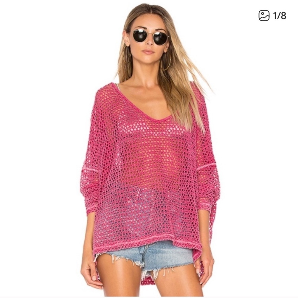 Free People Mesh Knit Cover-Up